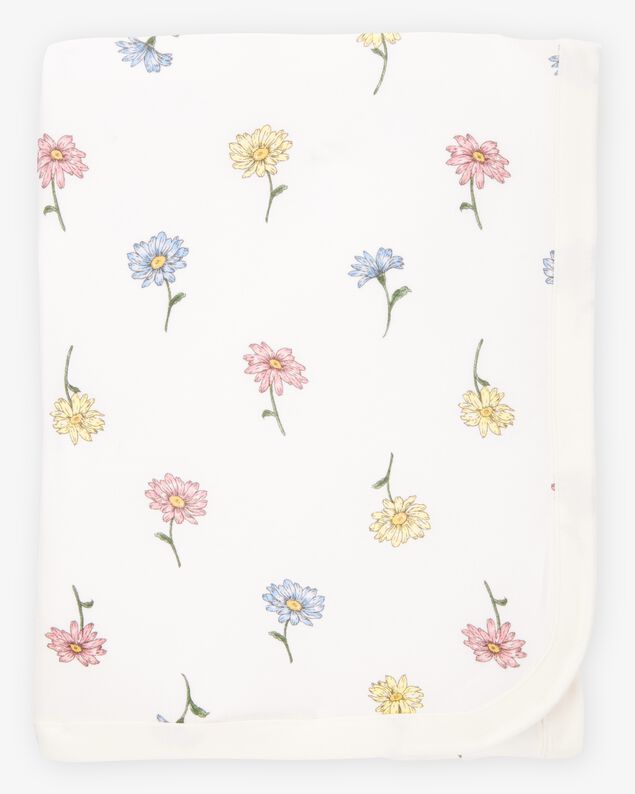 Product image 1 of Baby Girl Floral PurelySoft Blanket - Ivory