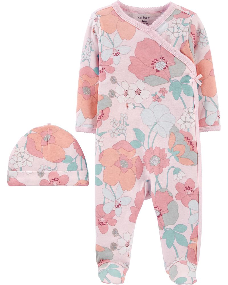 2 Piece Cap Side Snap Sleep Play Set Carters Com
