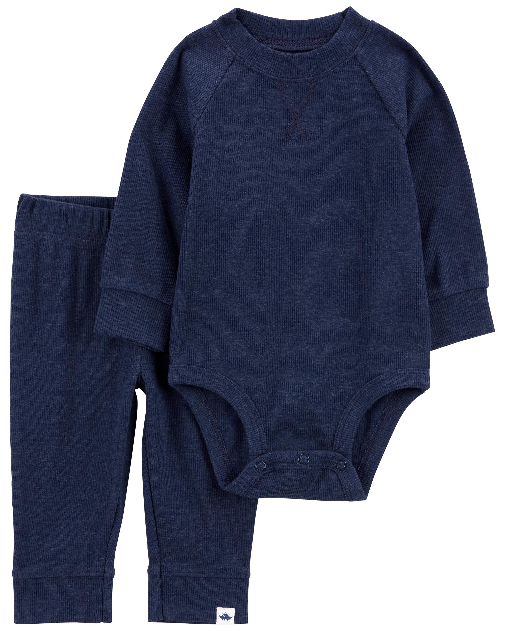 最安 Baby 3-Piece Carter's - Set Jacket Little Fleece Plaid ウェア