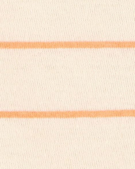  Product image 2 of Kid Striped Short-Sleeve Pocket Tee - Orange