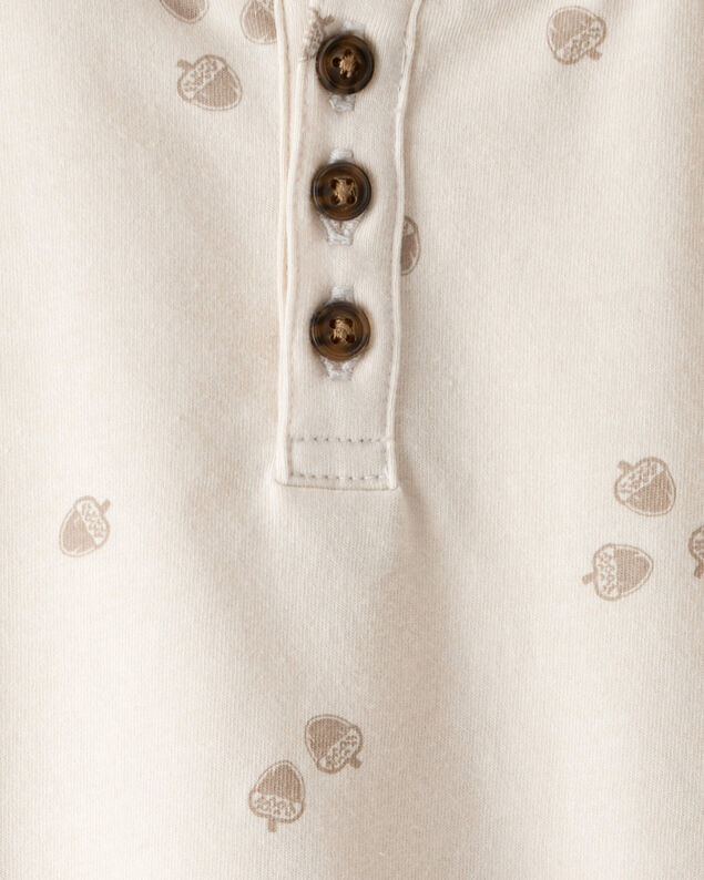 Product image 2 of Toddler Boy Acorn Short-Sleeve Tee - Ivory