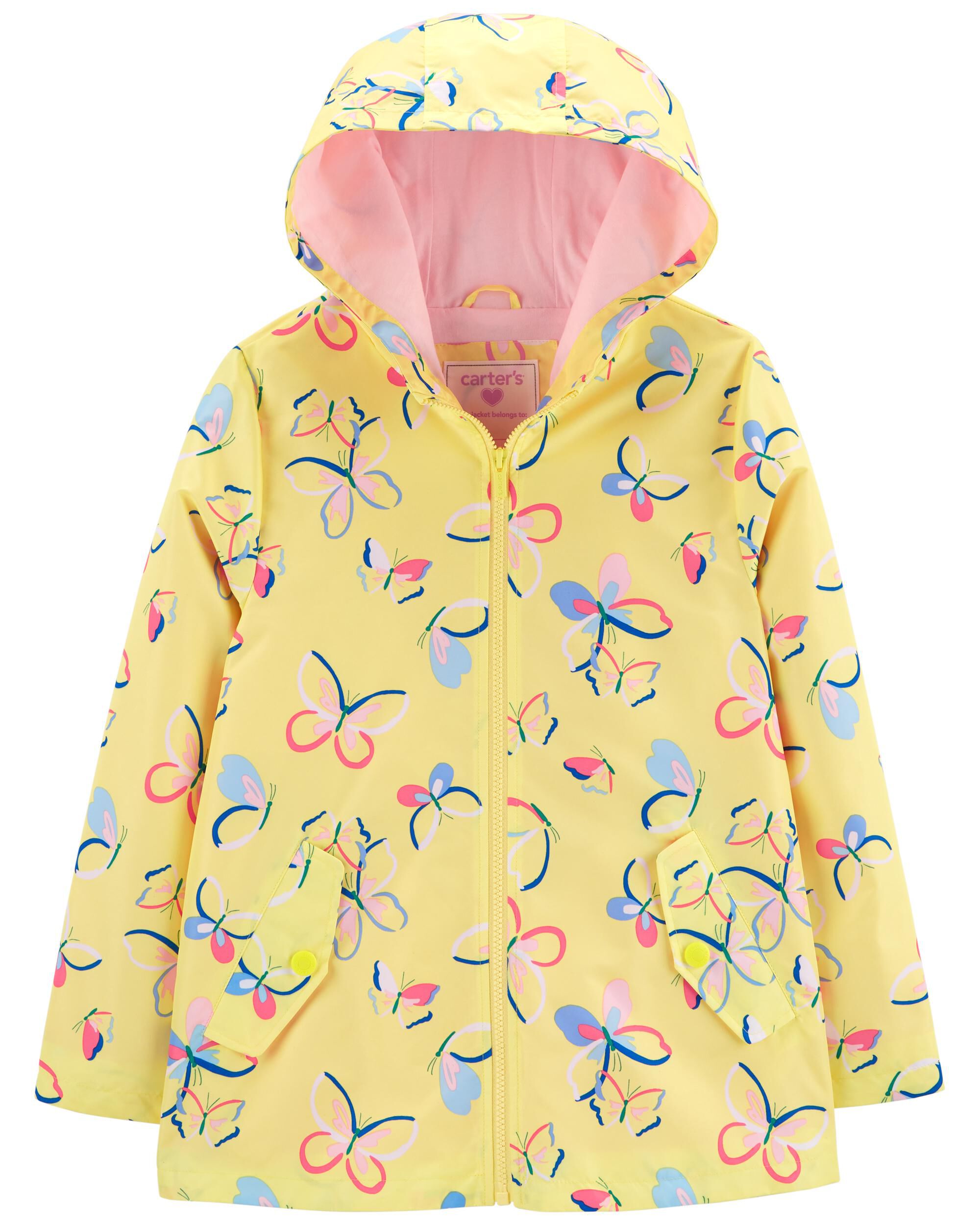 Osh Kosh Boys Toddler Perfect Rainjacket Rainslicker Raincoat 