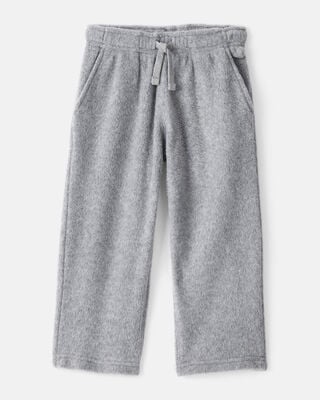 Toddler Boy Fleece Joggers - Black