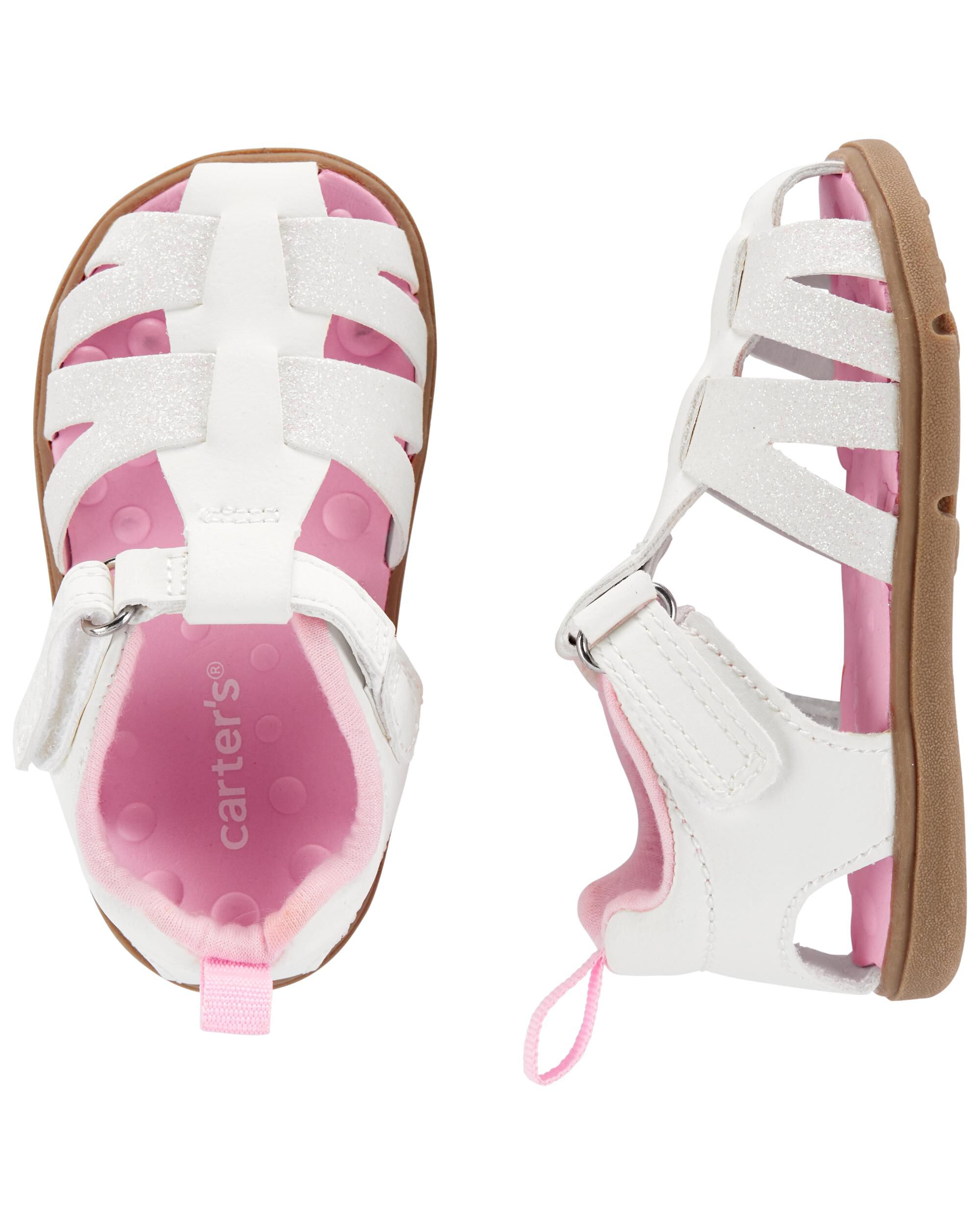 carters sandals baby girl