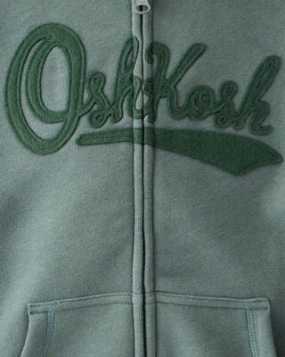 Product image 2 of Boys DayDream Fleece Jacket - Green 