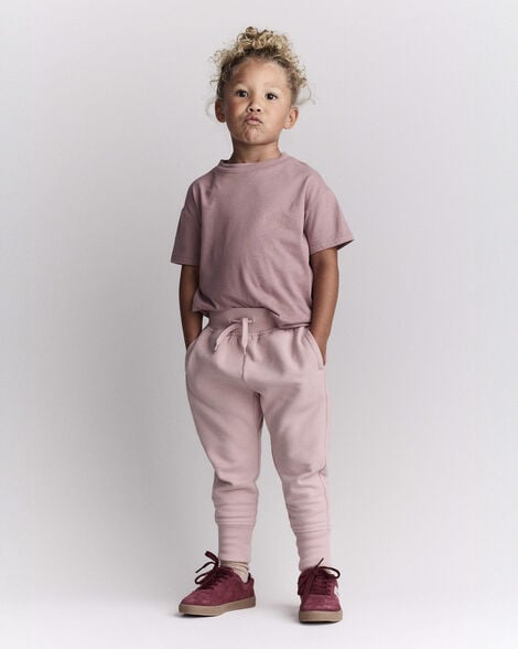 Toddler Short-Sleeve Relaxed Tee - Heather Grey