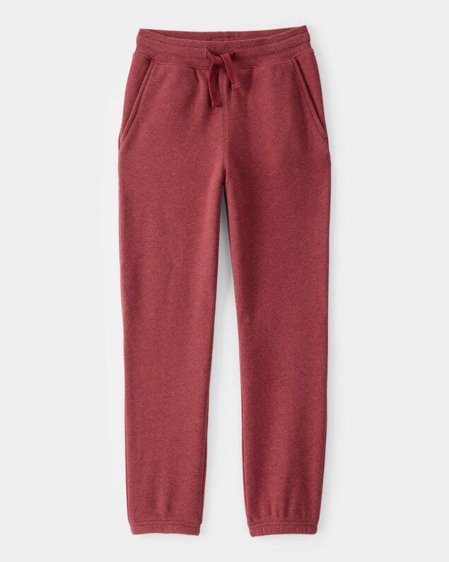 Product image 1 of Boys DayDream Fleece Drawstring Joggers - Red