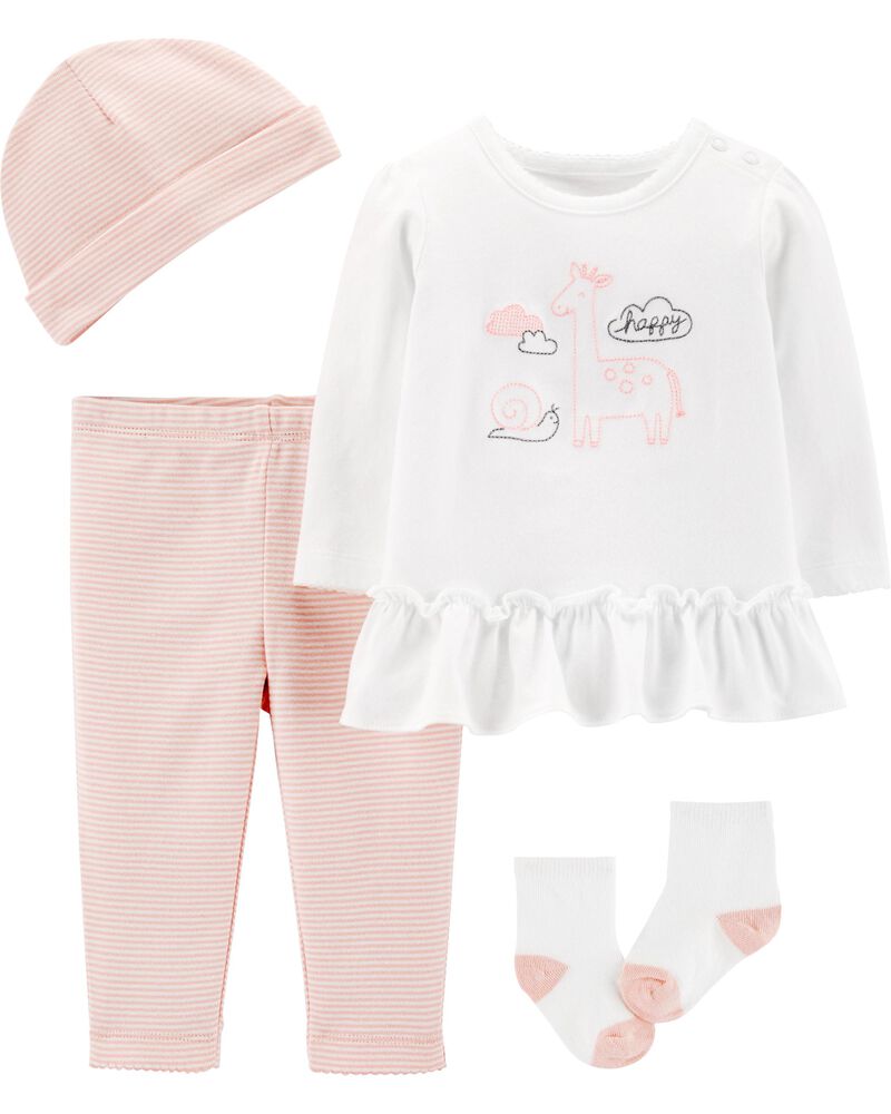 4 Piece Giraffe Take Me Home Set Carters Com