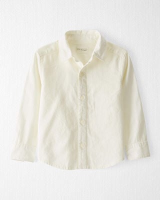 Product image 1 of Toddler Boy Linen Button-Front Shirt 