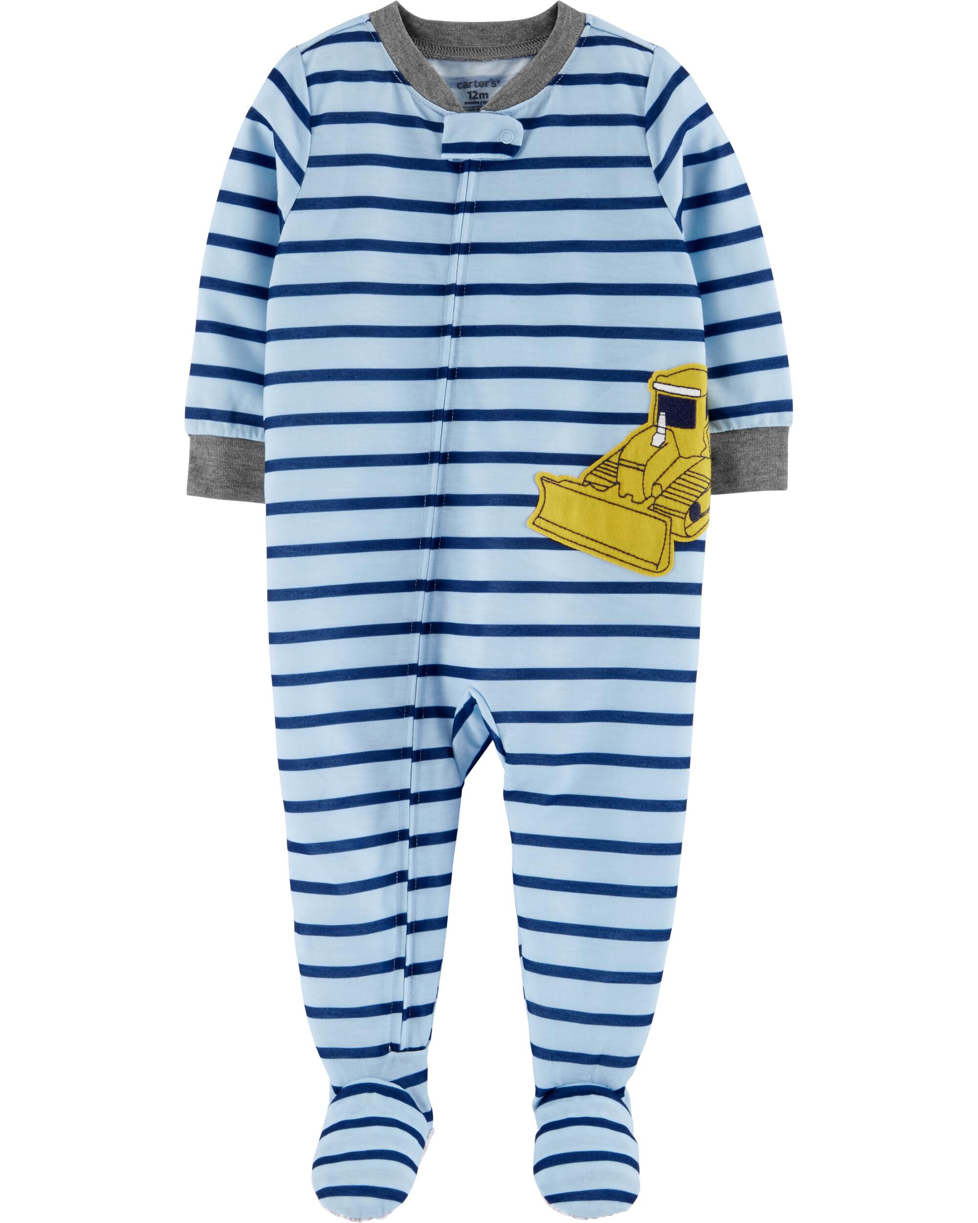 Carters loose fit footed pajamas Clearance