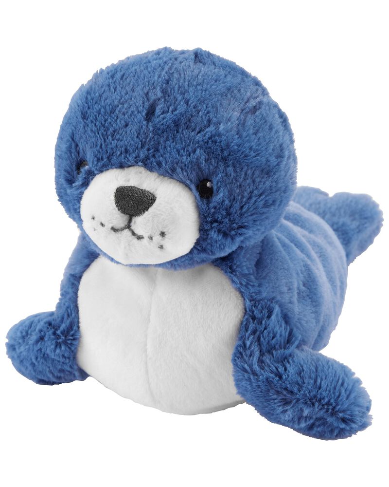 Blue/White Baby Seal Plush 
