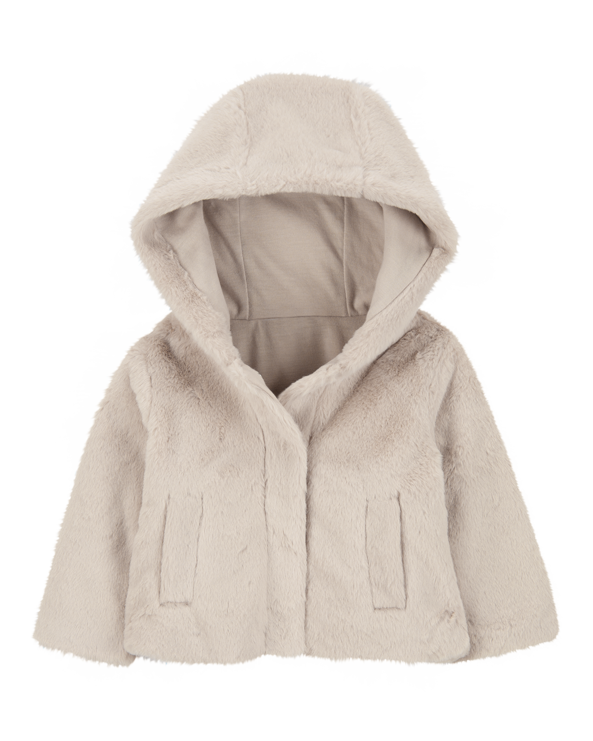 Baby Faux Fur Hooded Jacket - Carter&rsquo;s | Carter&rsquo;s