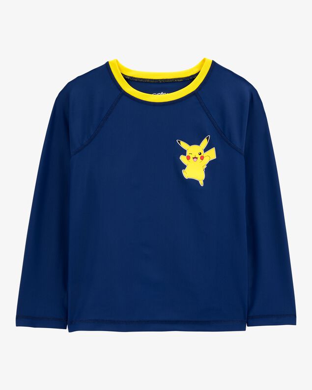 Product image 2 of Kid 2-Piece Pokémon Pikachu Rashguard & Swim Trunk Set