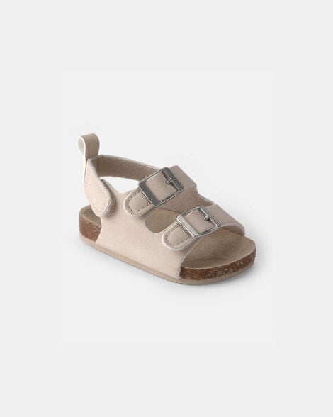 baby boy sandals - tan