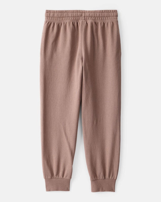 Product image 2 of Boys French Terry Active Joggers - Brown