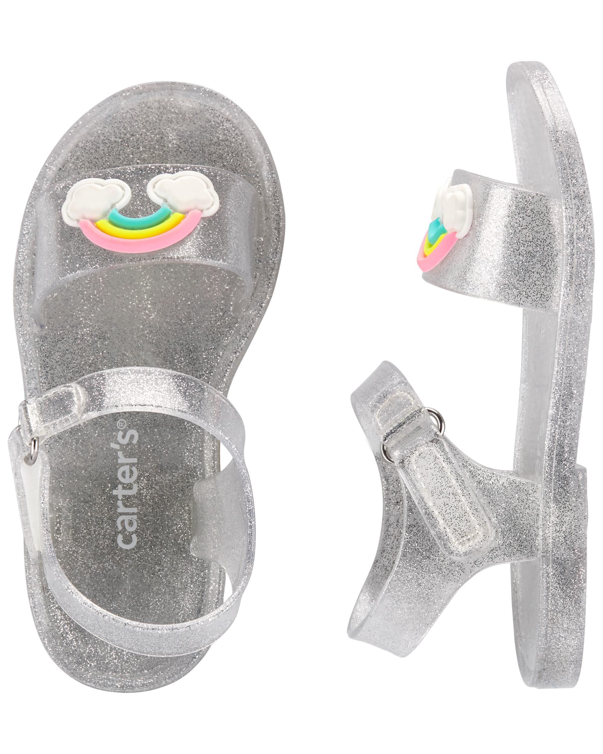 carter's rainbow sandals