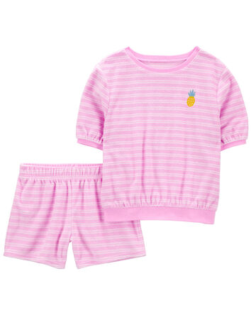Kid Embroidered Terry Set