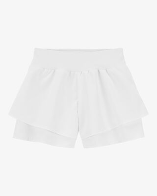 Product image 1 of Kid Flowy Layered Flip Short - White