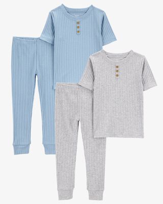 Product image 1 of Baby 4-Piece Drop Needle Pajamas