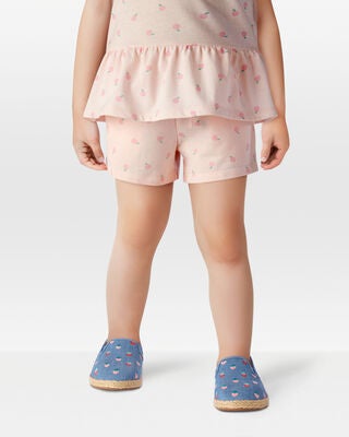 Product image 2 of Toddler Pull-On French Terry Shorts - Pink