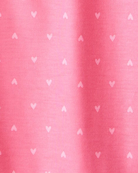 Girls 2-Pack Unicorn Hearts Nightgowns - Pink