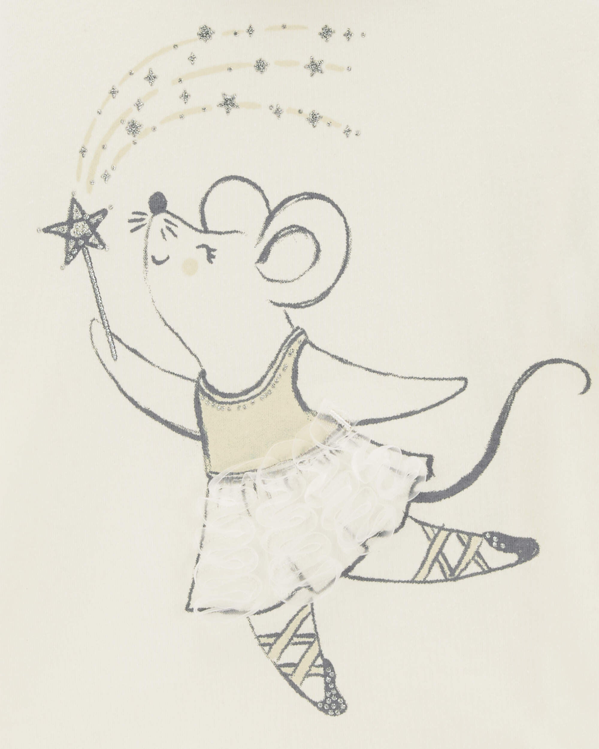 Toddler Ballerina Mouse Tulle Peplum Top - Carter's | Carter's