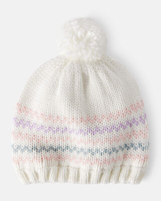 Product image 1 of Baby Girl Winter Hat - White