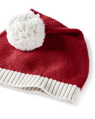 Product image 2 of Baby Organic Cotton Sweater Knit Santa Hat