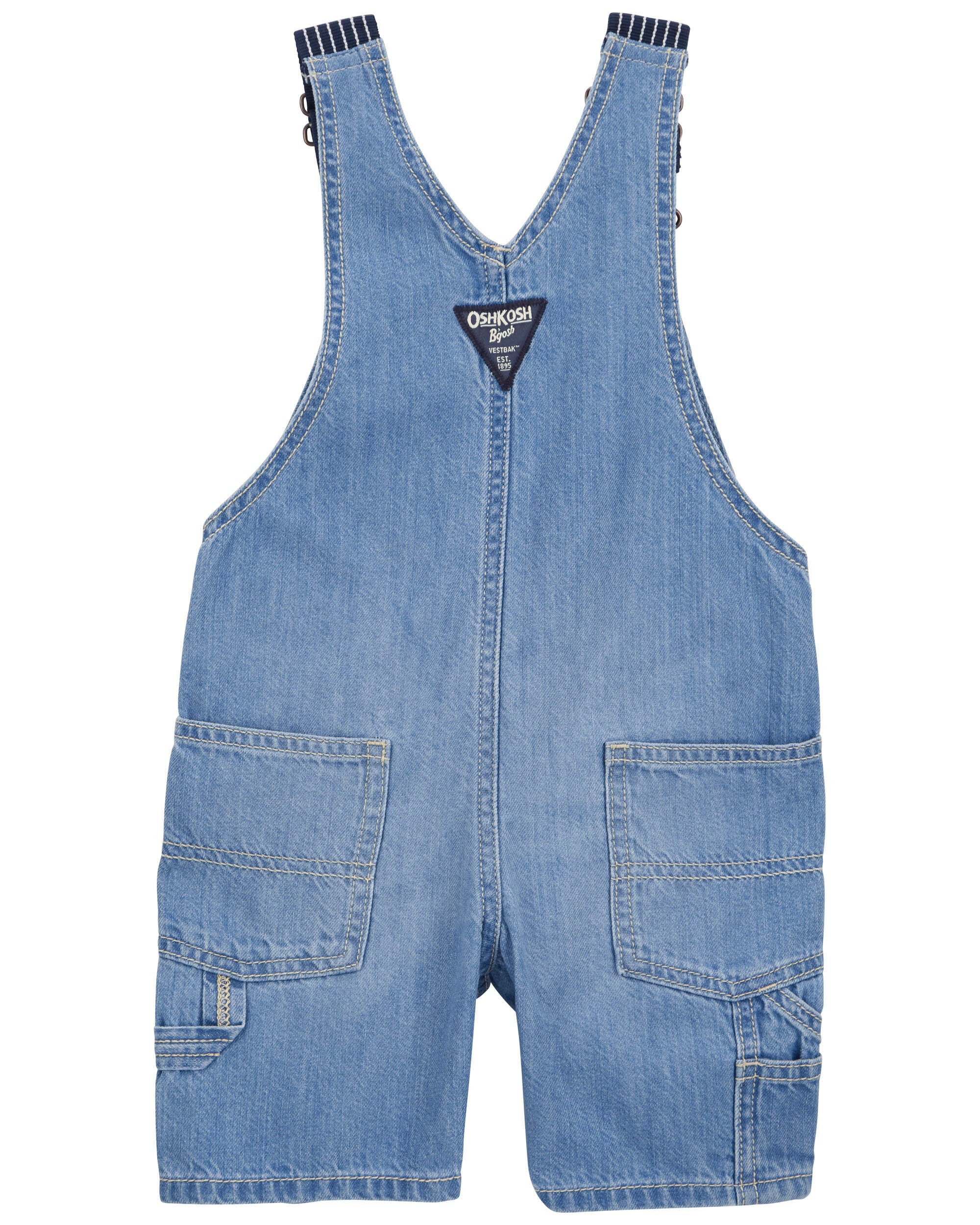 Toddler Denim Shortalls - Blue - OshKosh | Carter's