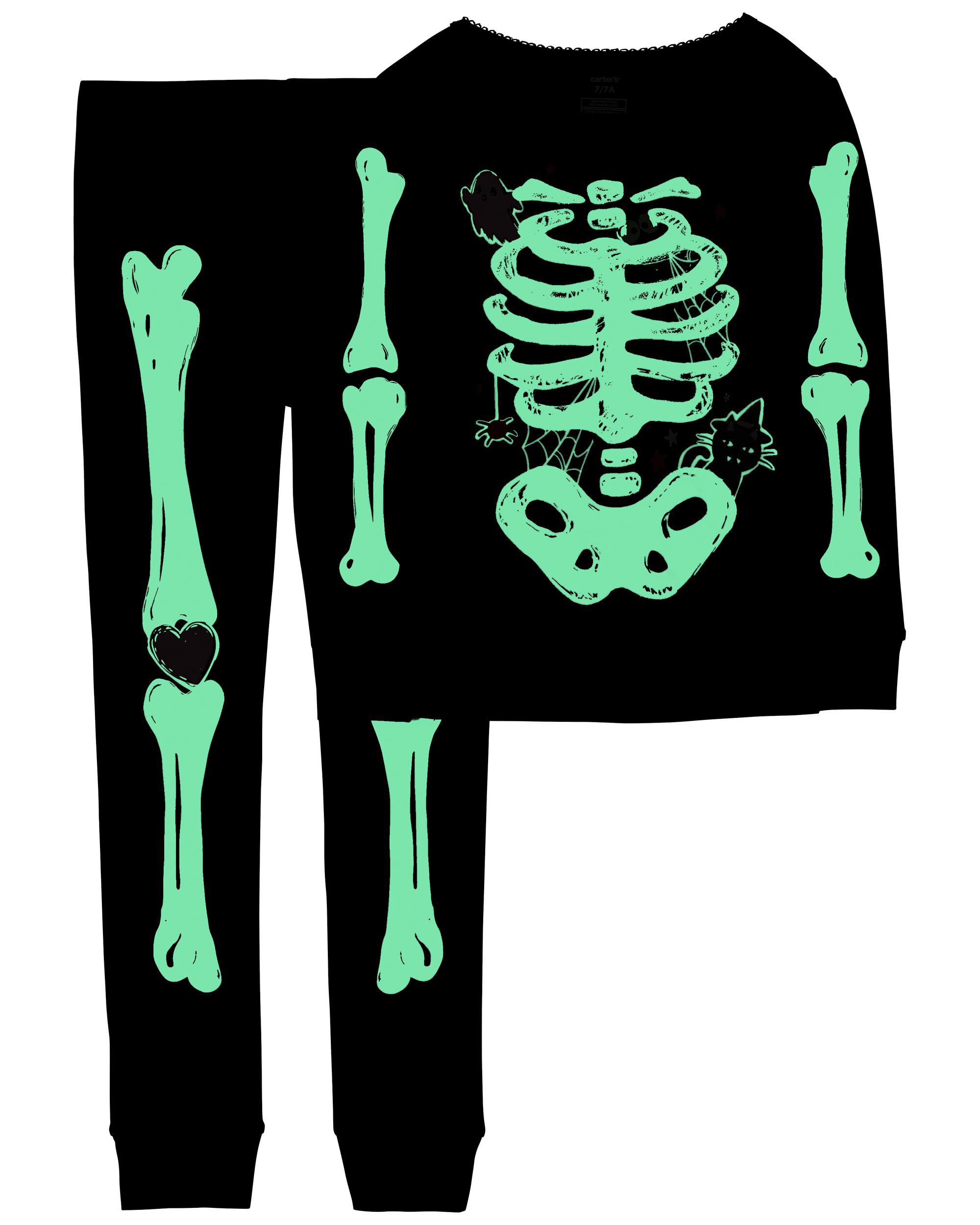 Carter's glow in the dark halloween pajamas on sale