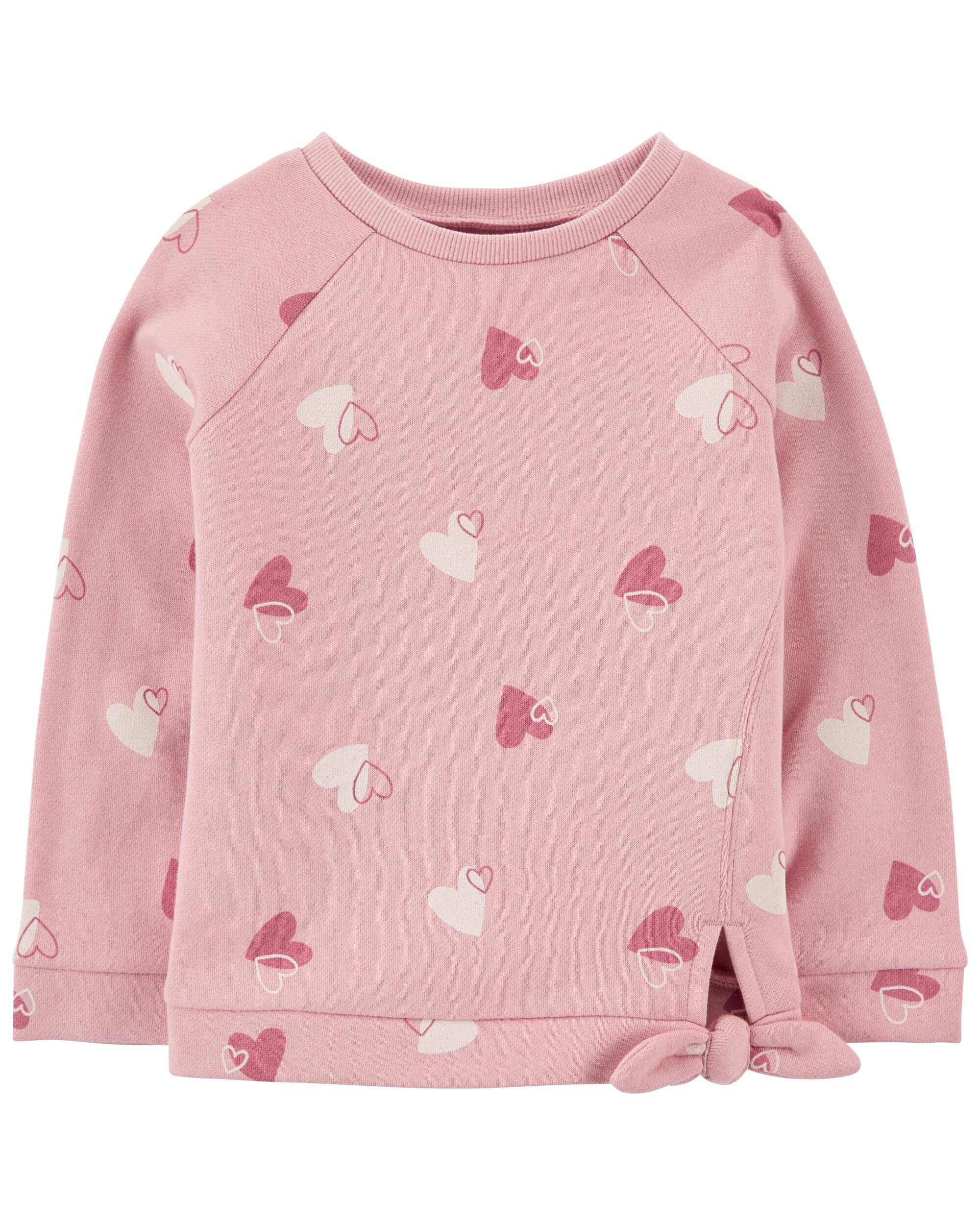 pink fleece top pullover