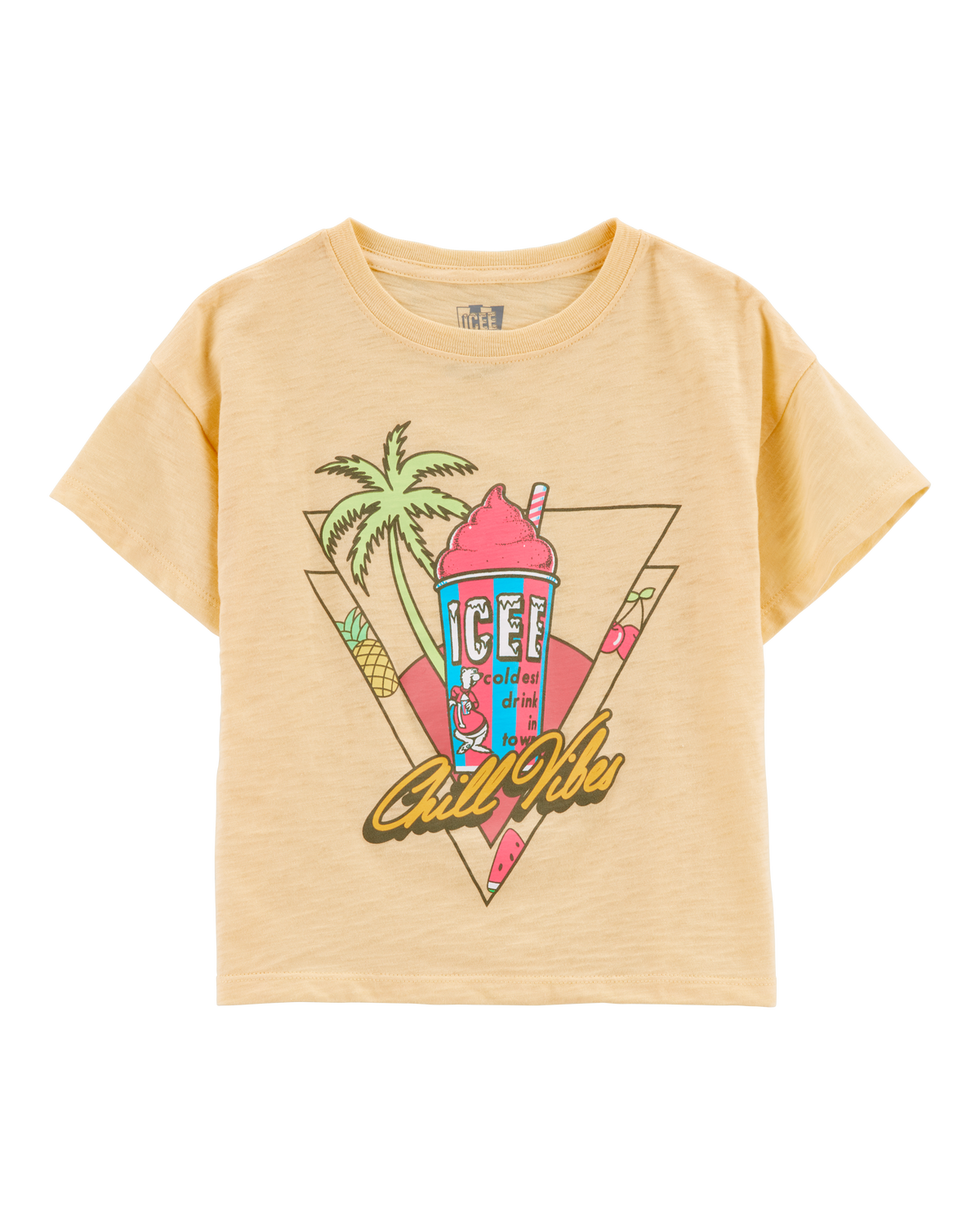Kid Icee Graphic Tee - Yellow - OshKosh | Carter's Kid Icee Graphic Tee - Yellow - OshKosh | Carter's