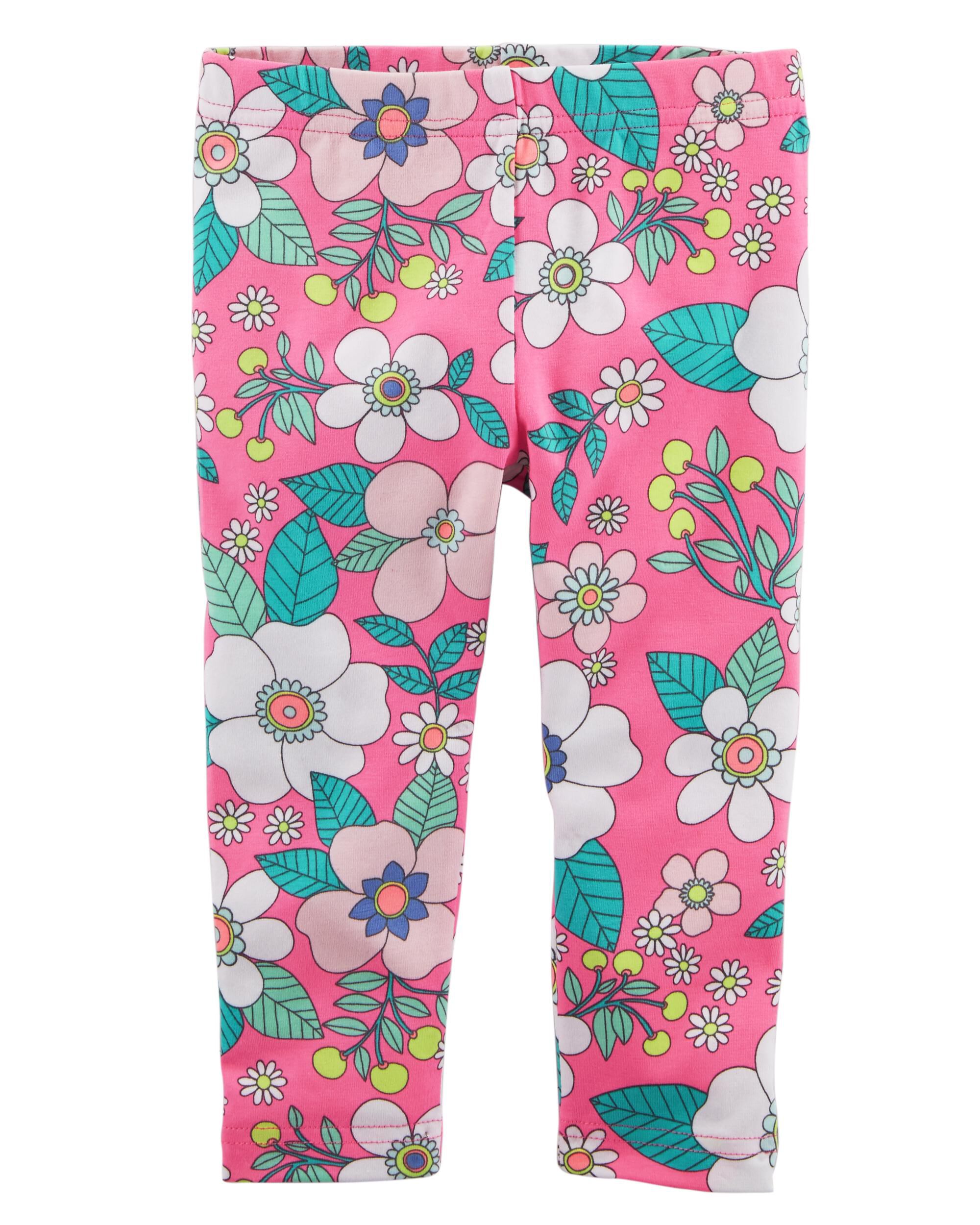 Carter's floral leggings clearance