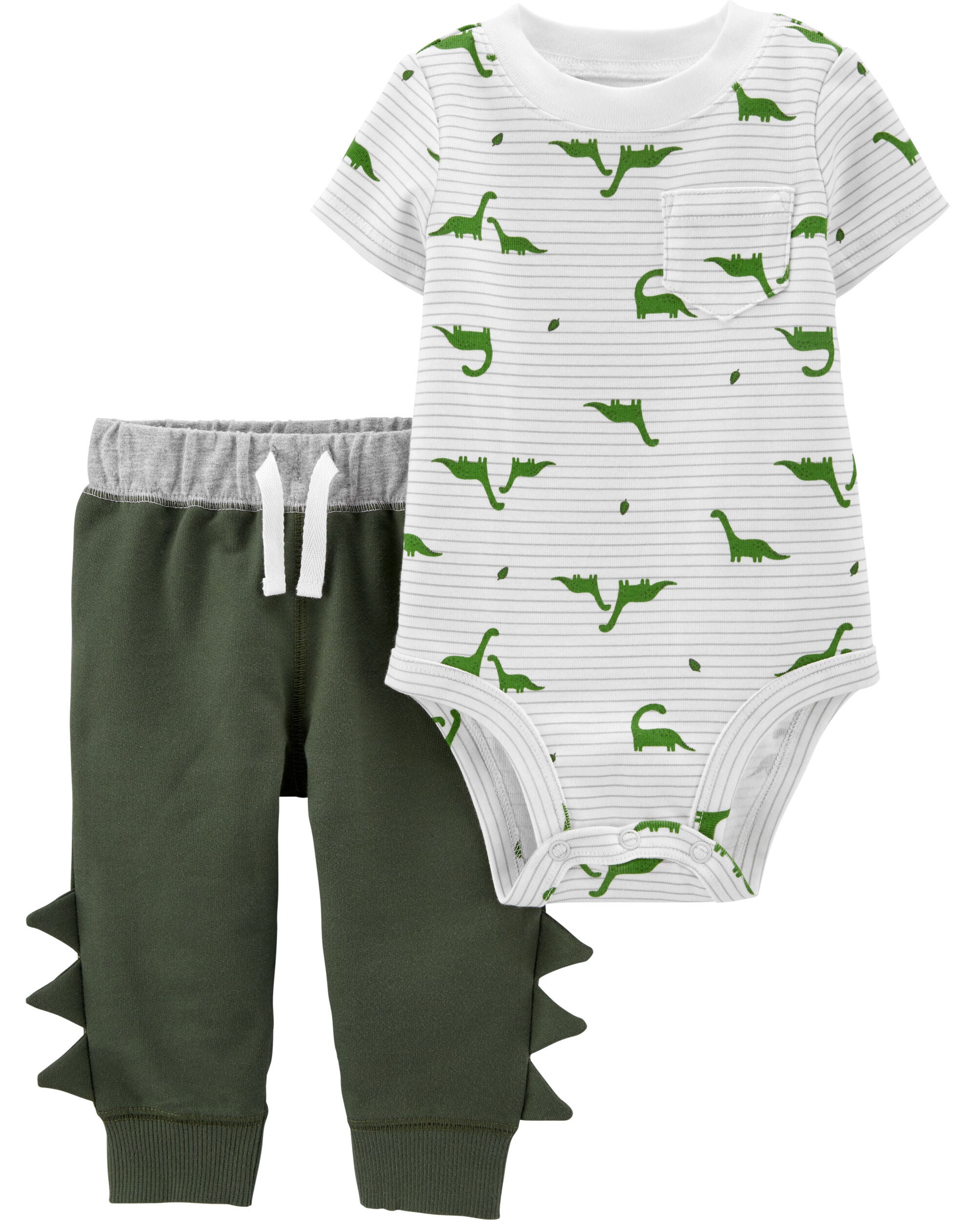 carter's dinosaur onesie