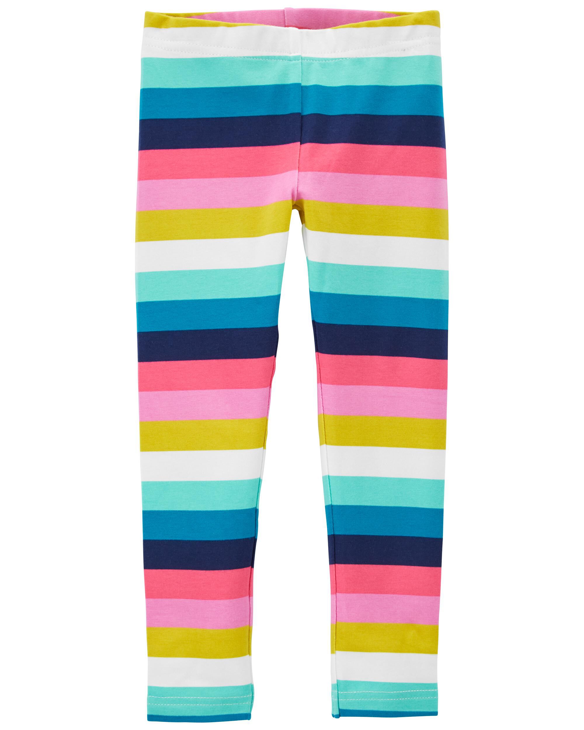Toddler striped leggings cheap