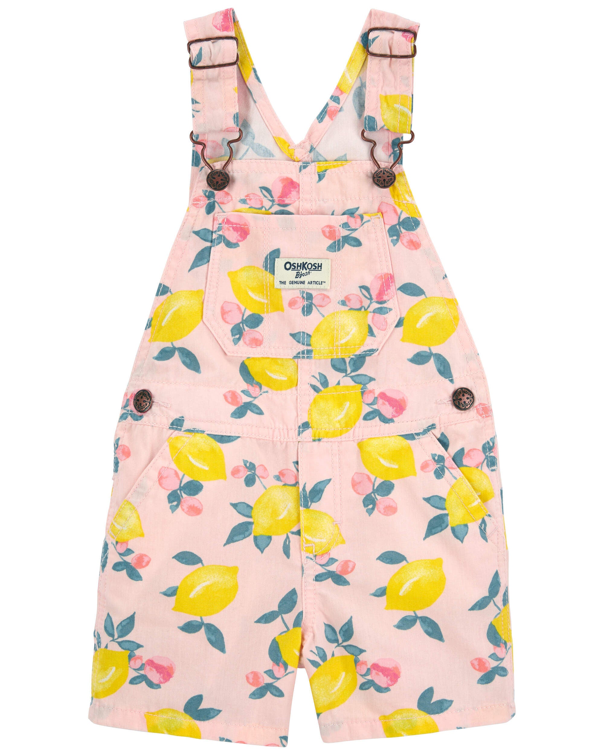 Toddler Lemon Print Shortalls - OshKosh | Carter's