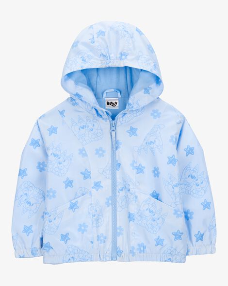  Product image 1 of Toddler Bluey Windbreaker Jacket - Blue