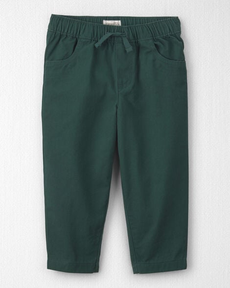 Toddler Organic Cotton Baggy Twill Pants