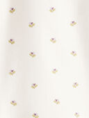 Sweet Cream, Plum Purple - Toddler Girl 2-Piece Organic Cotton Jumper Set, Selected