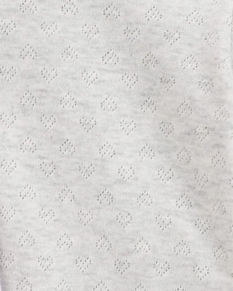  Product image 3 of Baby 4-Piece Long-Sleeve Pointelle Bodysuits