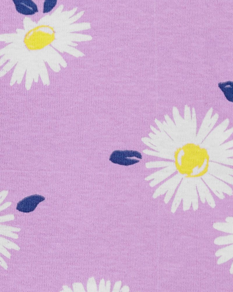 1 piece daisy 100 snug fit cotton footie pjs carters com