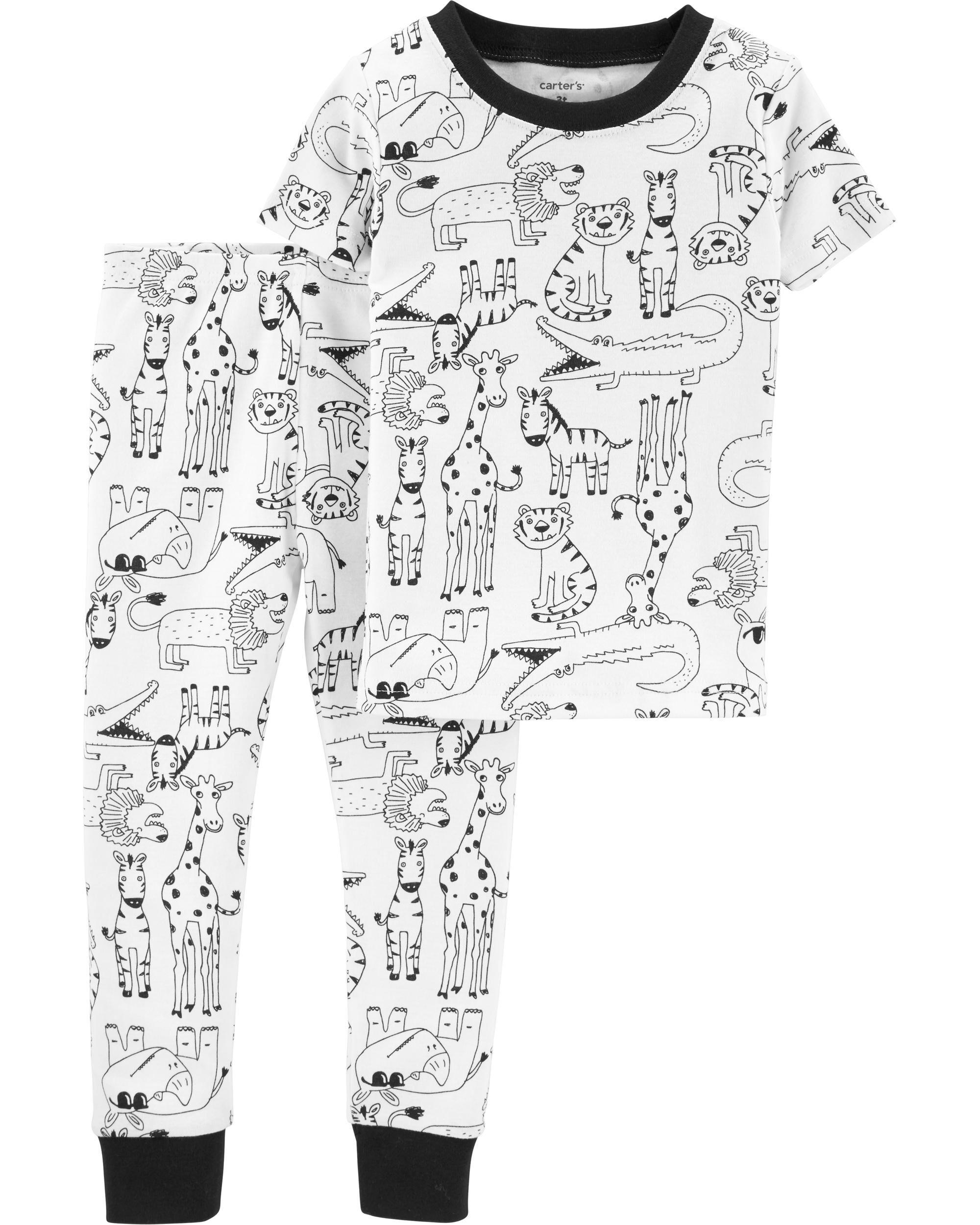 Carters animal pajamas clearance