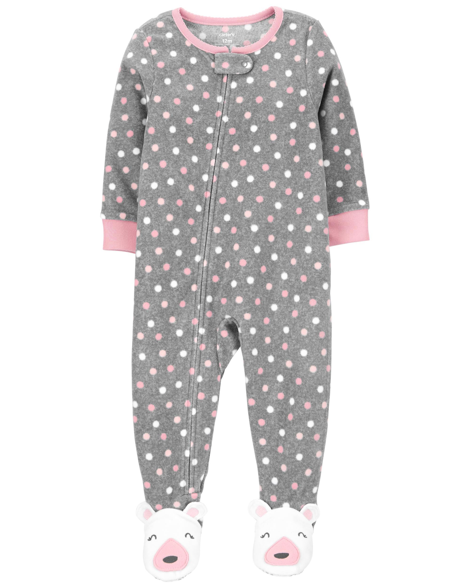carters fleece pajamas tog