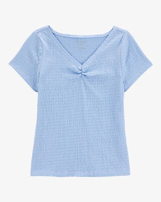 Product image 2 of Kid 2-Piece Short-Sleeve Crinkle Top & Utility Short Set