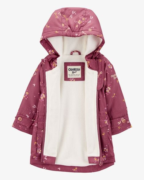Product image 2 of Baby Dragonfly Print Fleece-Lined Midweight Jacket