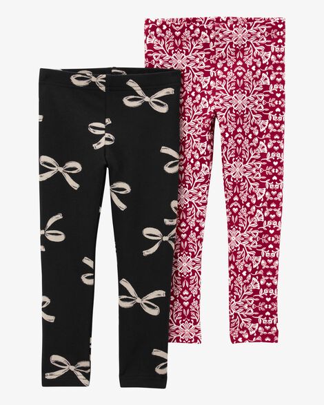 Product image 1 of Toddler 2-Pack Holiday Leggings
