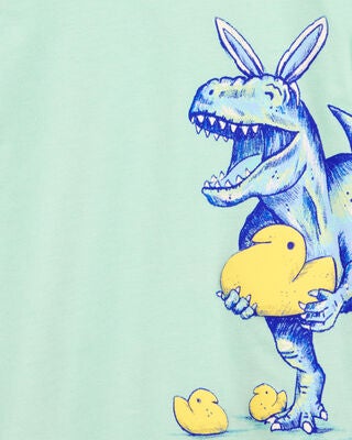 Product image 2 of Toddler Dinosaur Short-Sleeve Tee - Green