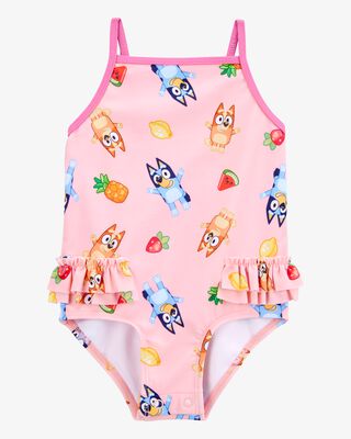 Product image 1 of Baby Bluey™ 1-Piece Swimsuit - Pink