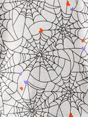 Black - Toddler Halloween Spiderwebs Long-Sleeve Tee - White/Black, Selected