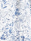 Multi - Kid Chambray Floral Print Dress , Selected